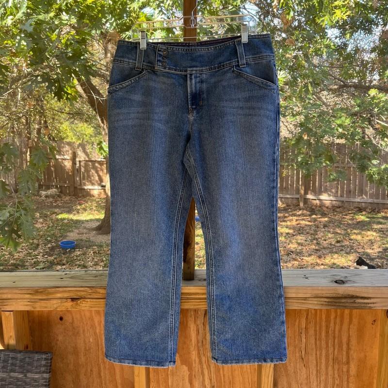 Tommy Hilfiger Women's Vintage Hipster Boot Jeans Size 14