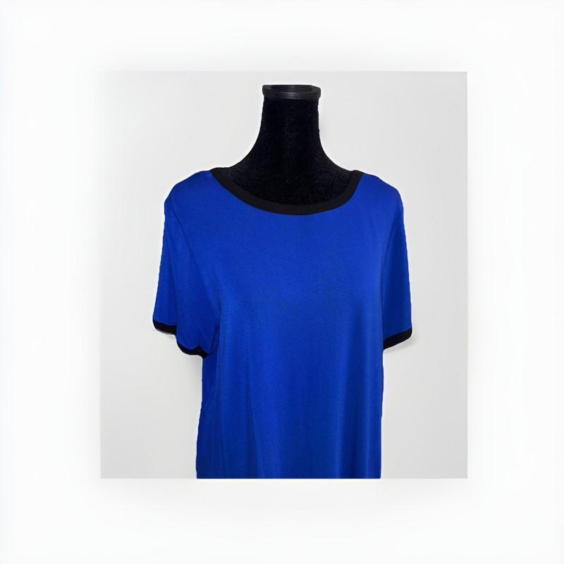 Torrid Blue Knit Mini Super Soft T-Shirt Dress Size 1X