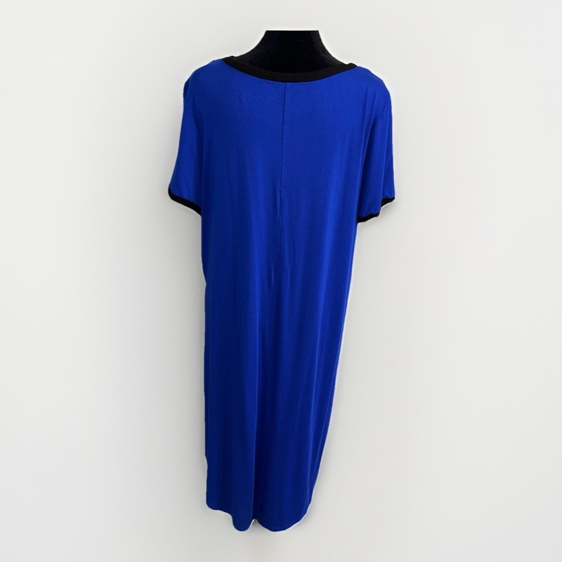 Torrid Blue Knit Mini Super Soft T-Shirt Dress Size 1X