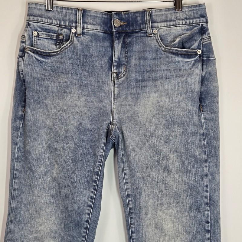 Torrid Bombshell High Rise Straight Premium Stretch Jean Light Wash 14