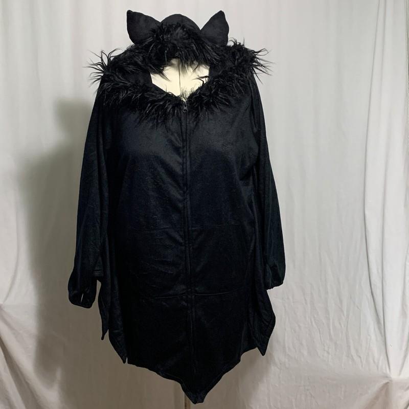 Torrid Dress Winged Bat Silhouette Hood With Ears Costume Halloween Plus 2 18 20