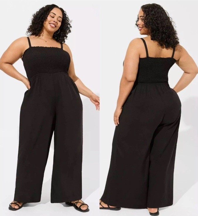 Torrid Jumpsuit Terrycloth Cropped Size 3