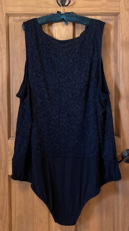 TORRID LACE BLOUSE TOP BODYSUIT TOP SHIRT LACE 6 6X 6XL 30 NEW NWT