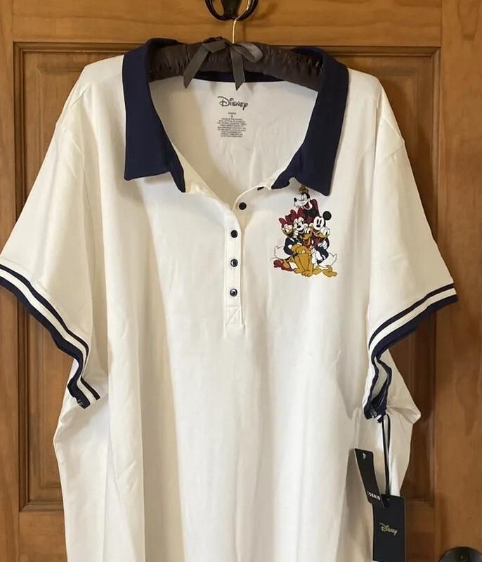 TORRID TOP DISNEY POLO SHIRT TOP BLOUSE 6 6X 6XL 30 NEW