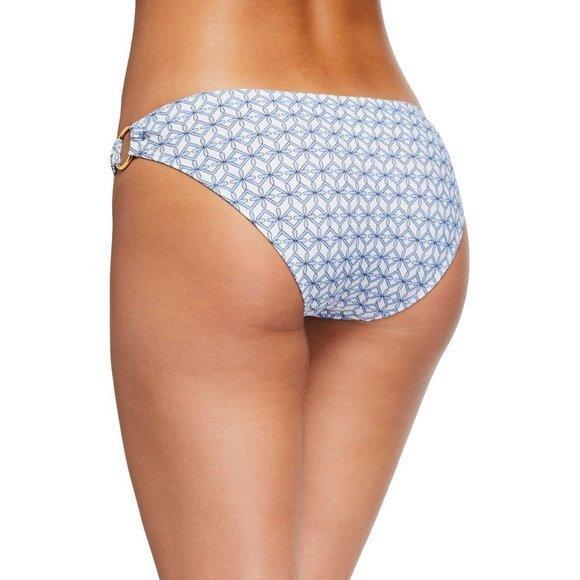 Tory Burch 285252 Printed Ring Hipster Bikini Bottom Size Medium