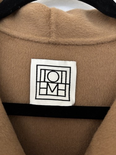 Toteme Scarf Jacket In Camel Size 34 EUC Retail $1130