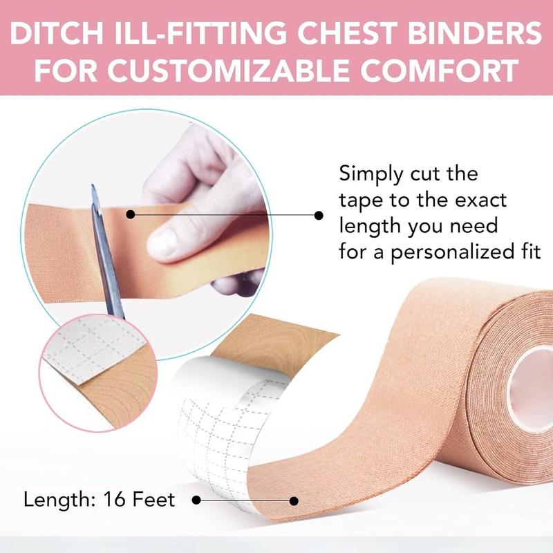 Transgenx Tape Best Trans FTM Binder For Chest Binding While Transitioning