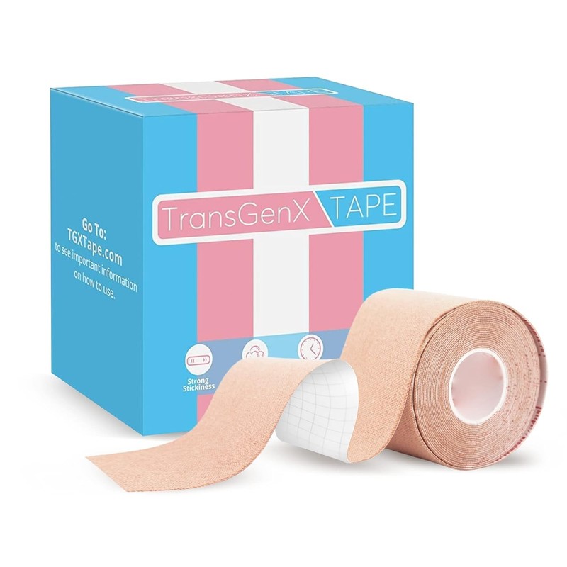 Transgenx Tape Best Trans FTM Binder for Chest Binding While Transitioning