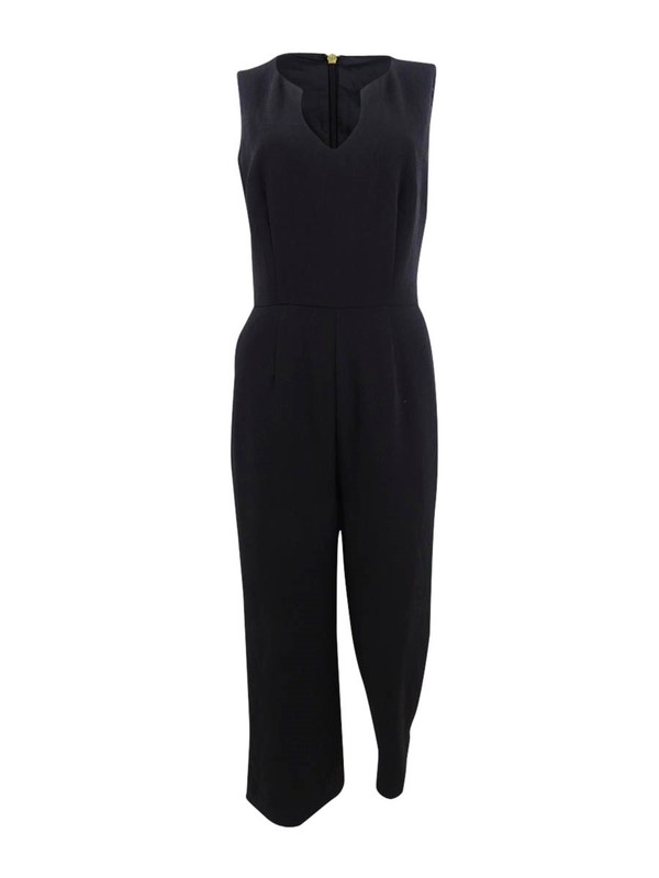 Trina Turk Women's Moscato Sleeveless Cropped Jumpsuit (6 Black)