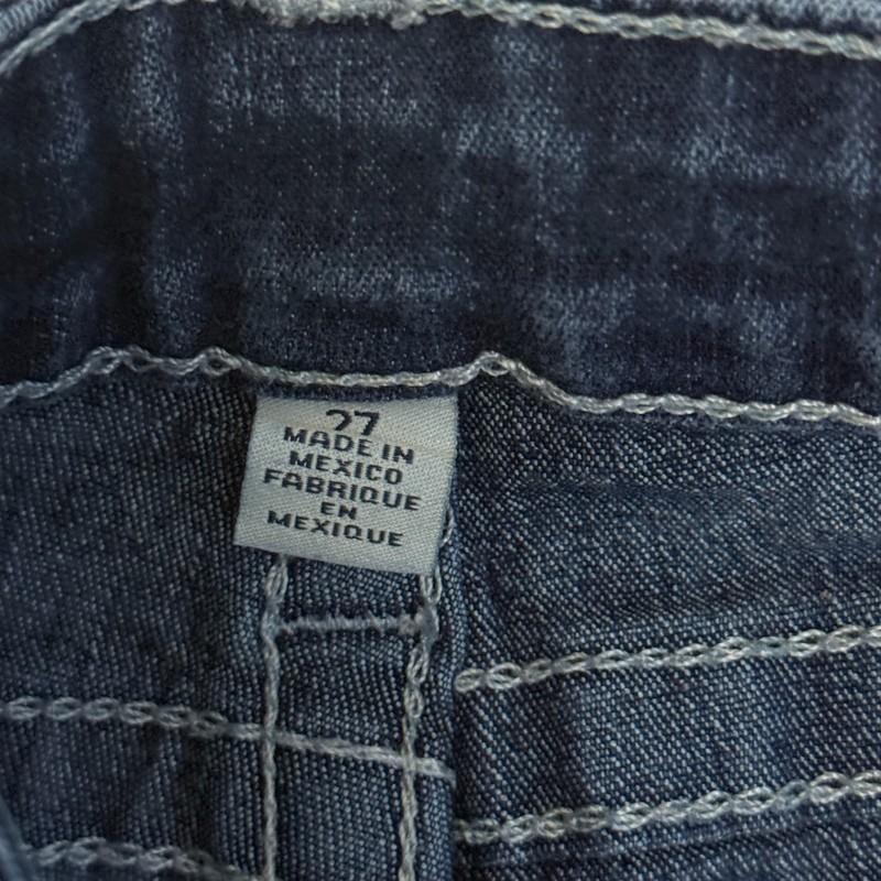 True Religion Jeans Womens Size 27 Blue Legging Denim