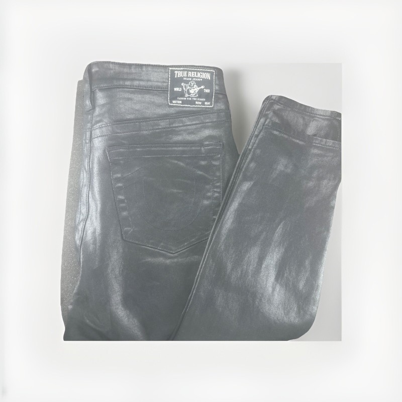 True Religion Jennie Curvy Super Skinny High Rise Jeans Women’s Size 33