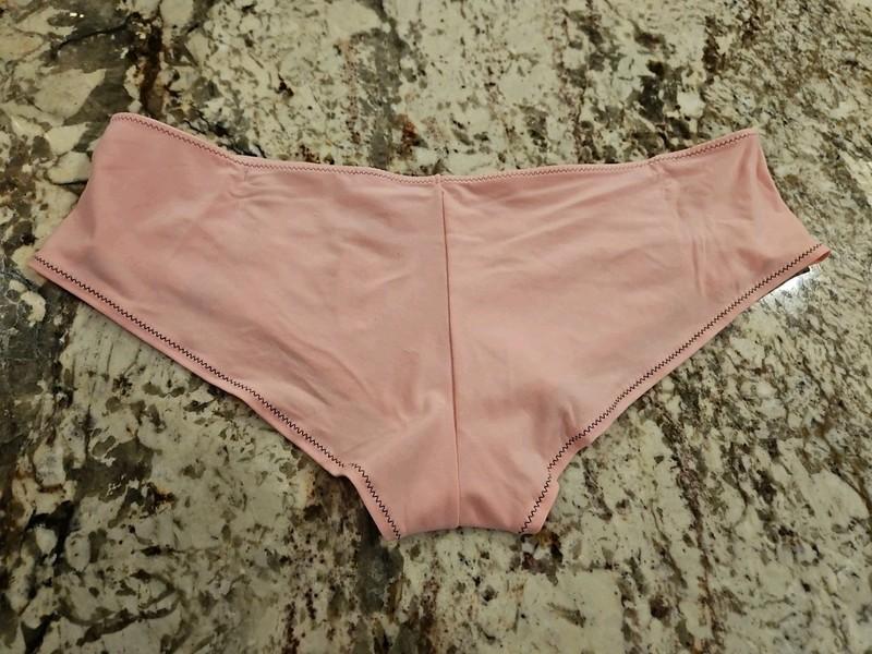 True Vintage Victoria's Secret Sexy Cheeky Panty Soft Satin Medium