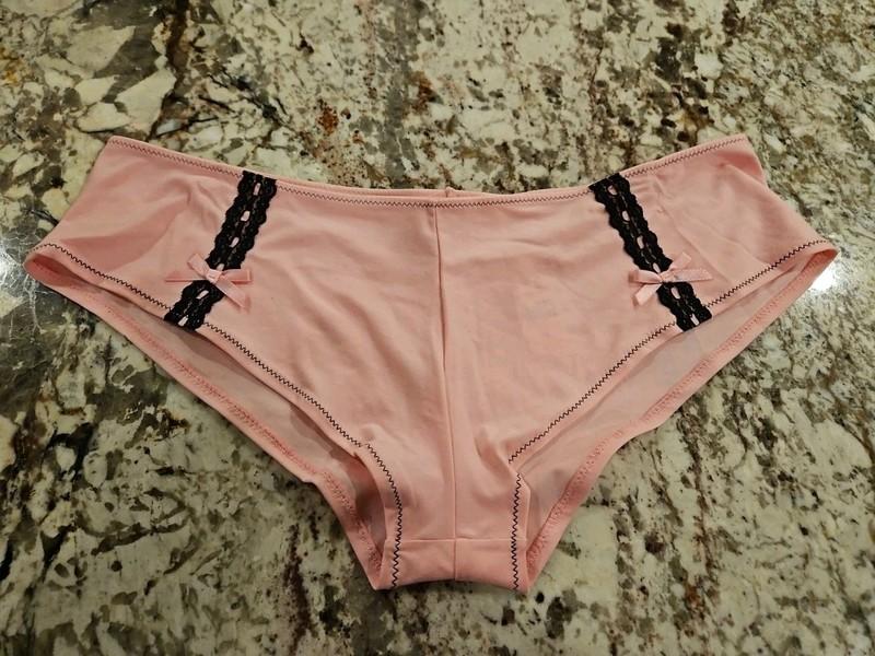 True Vintage Victoria's Secret Sexy Cheeky Panty Soft Satin Medium