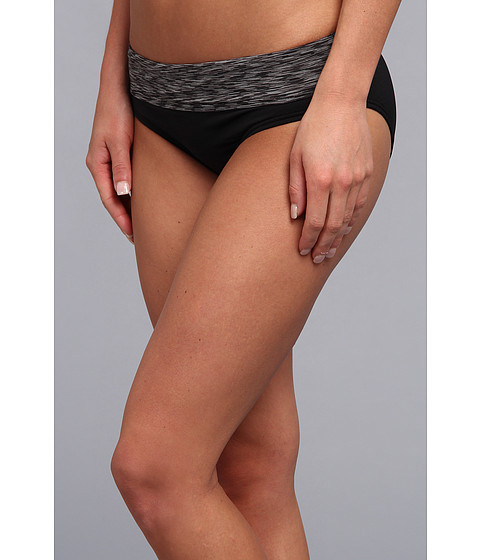 TYR SONOMA ACTIVE BANDED WAIST DURAFAST BIKINI SWIM BOTTOM BLACK MEDIUM NEW $30