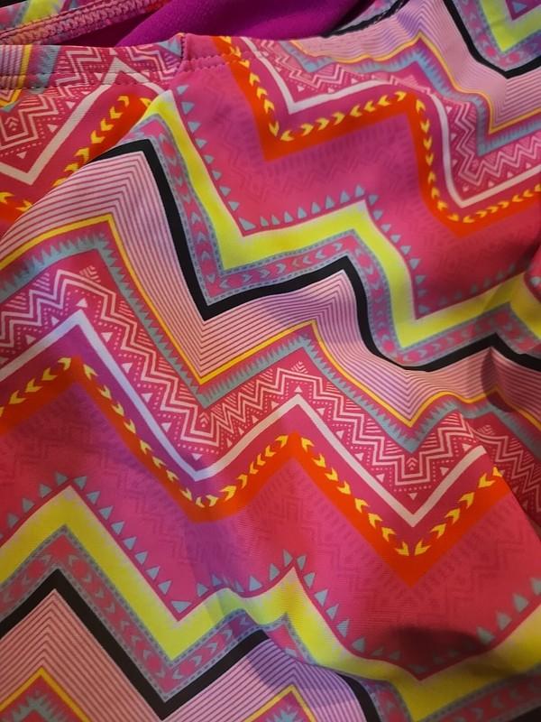 TYR The Finals Women Conga 1-pc Swimsuit Wing Back Pink/multi- Size 30 New