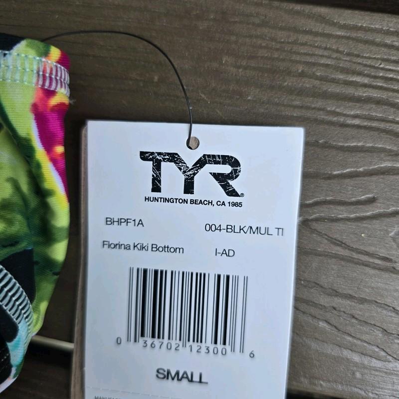 TYR Womens Florina Mikala Top Jada W/Kiki Bottom Pink/blk Floral Sz S New