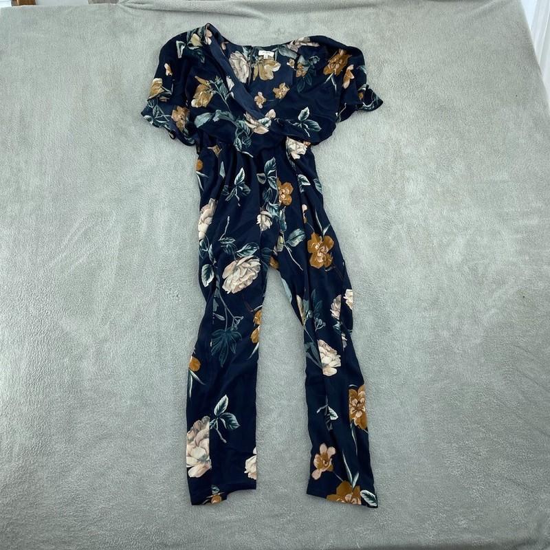 UMGEE Floral Jumper womens m Blue 3919