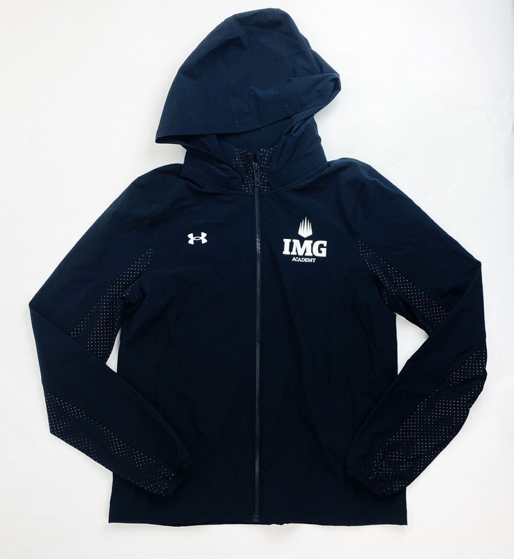 Under Armour IMG Academy Ascenders Squad 3.0 Full Zip Jacket Women's Small Black