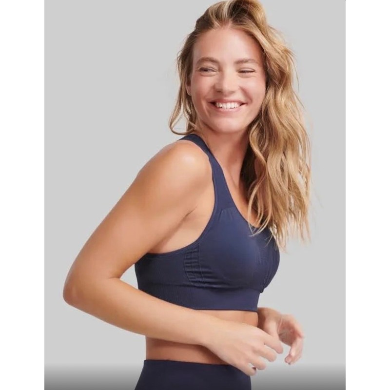 Underoutfit Active Shaping Sports Bra 1143 Small Navy Blue