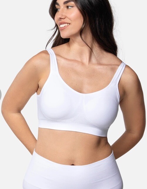 Underoutfit The Comfort Shaping Bra w/ adjustable straps 459- size large white