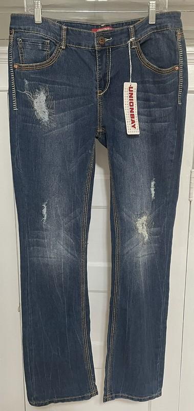 Union Bay Women’s Skinny Boot Jeans Juniors 13 (34x32)