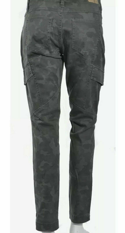 UNIONBAY Supplies By Women's SKINNY Stretch Cargo Pants 8 Army Camo