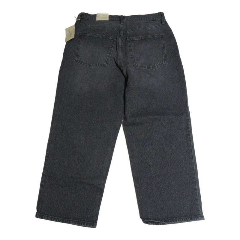 Universal Thread Girl Size 12S Vintage Stretch Straight Jeans Pockets Black