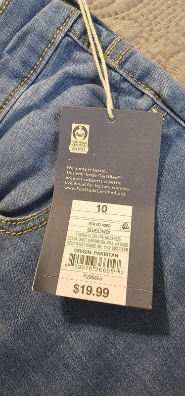 Universal Thread Size 10/30R High-Rise Skinny Stretch Blue Jeans