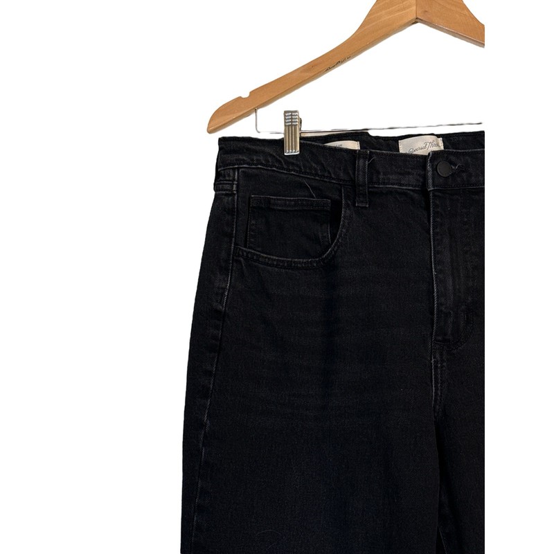 Universal Thread Women's High Waisted Flare Denim Jeans Stretch Size 14 Black