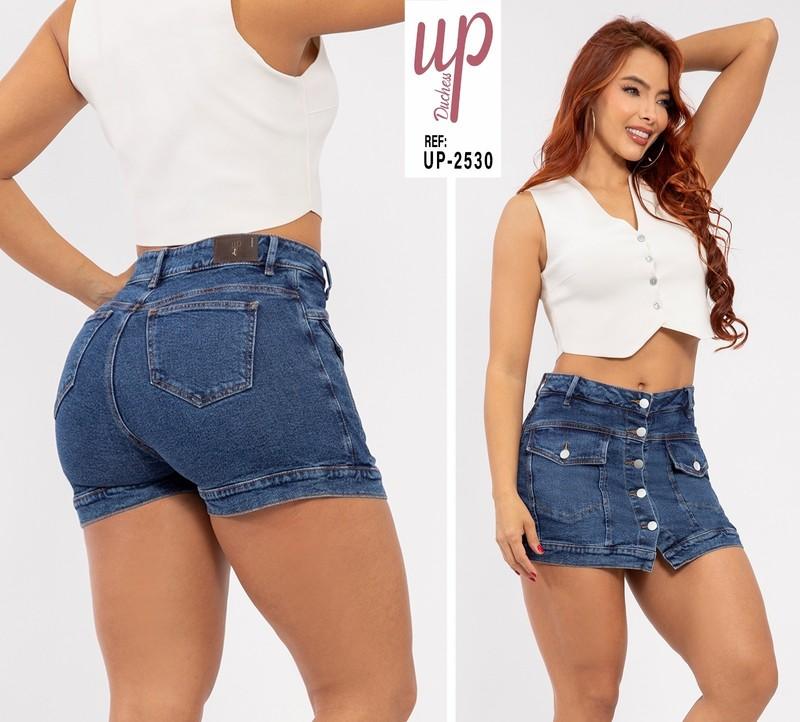 UP BLUE SKIRT/SHORT COLOMBIANOS COLOMBIAN PUSH UP LEVANTA COLA SIZE 3 5 7