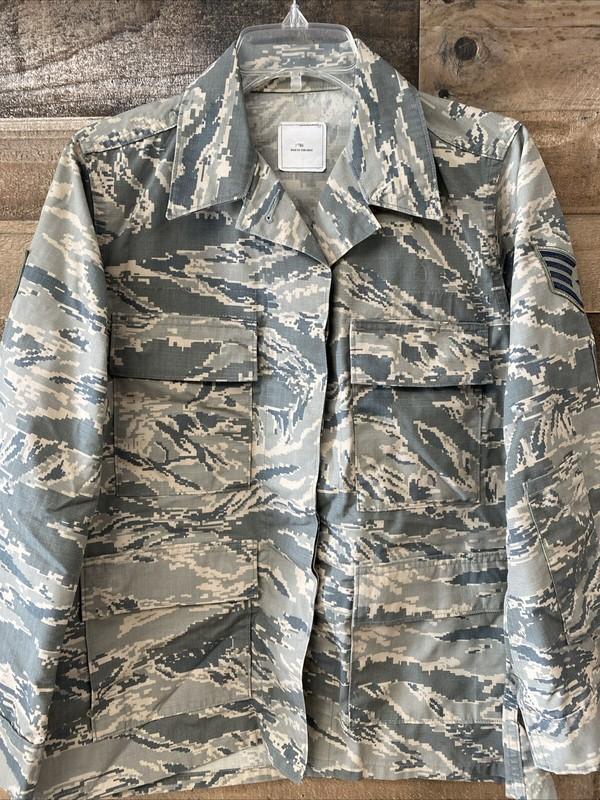 US Air Force Coat Women's Camouflage Pattern Utility Jacket Women's Size 8 S