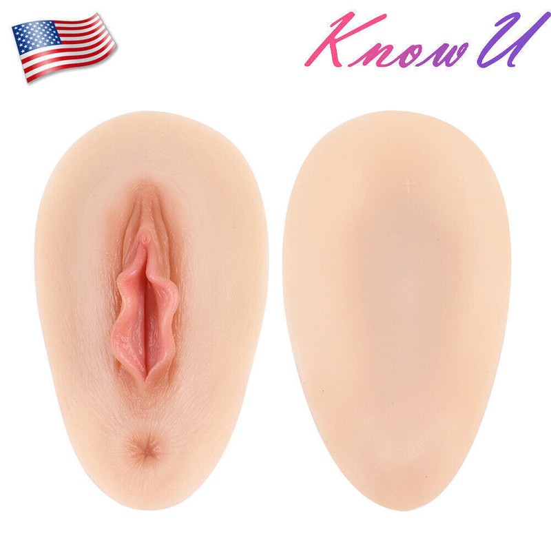 USA Hiding Gaff Pad Silicone Realistic Female Physiology Structure Vaginal Sexy