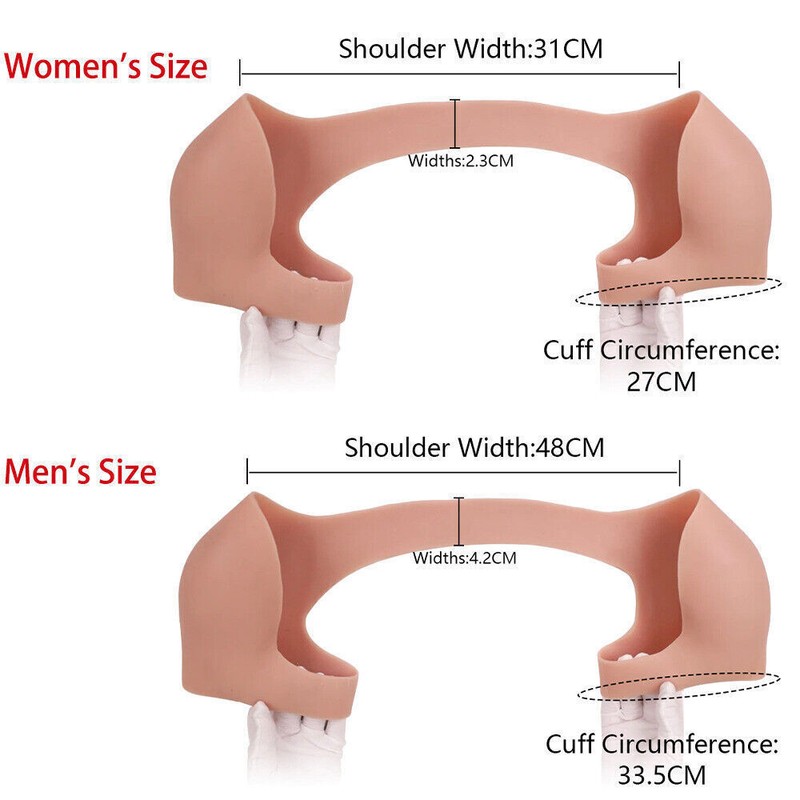 USA Stock Shoulder Pads Silicone Shaperwear Shoulder Plasticity Arm Corsets