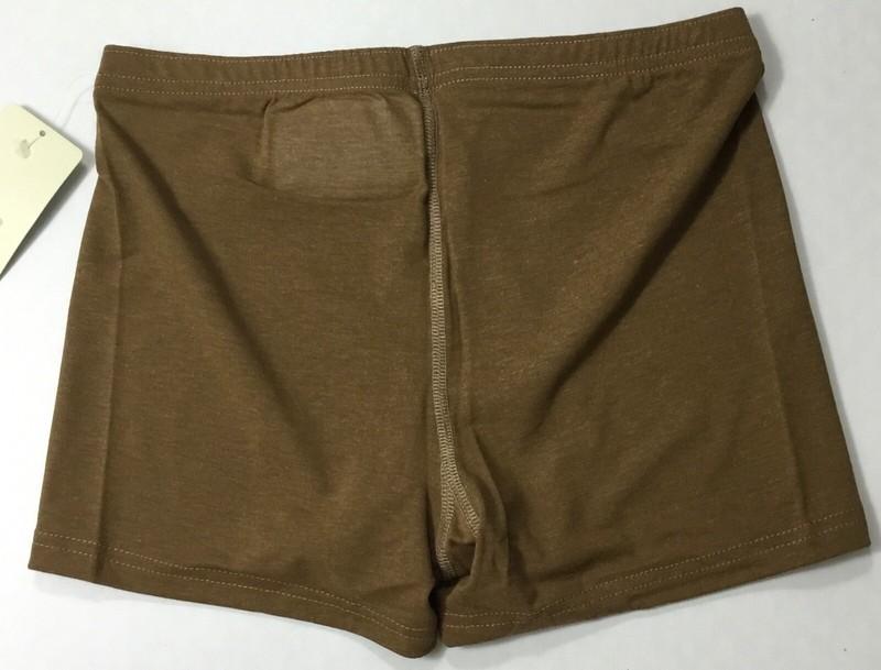 USGI New Balance 2 PACK Women’s Boy Shorts Underwear DRIFIRE Brown Size L