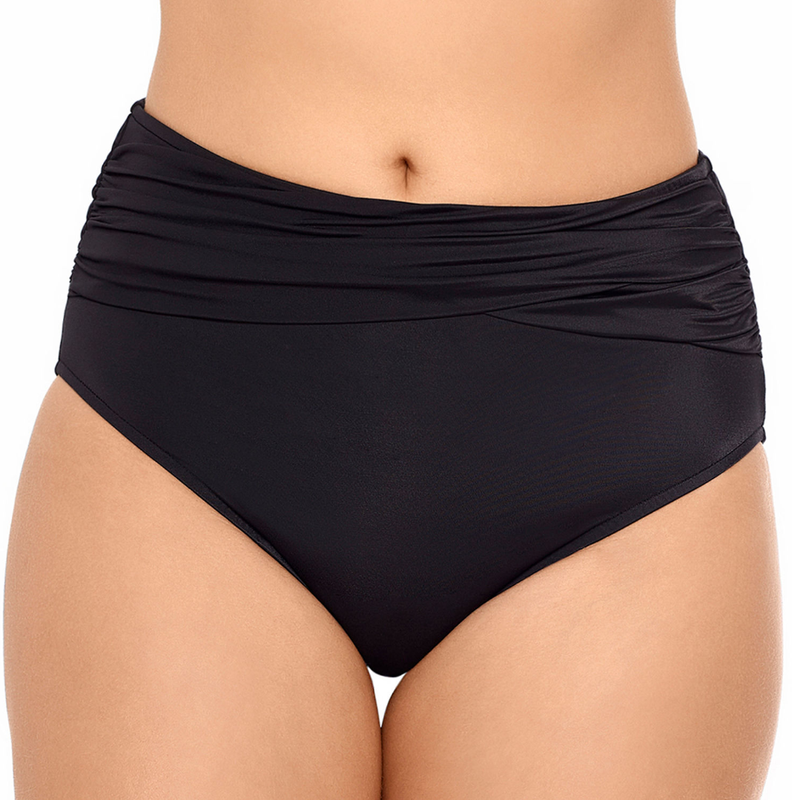 Vanishing Act Magic Brands Slimming Brief Bikini Swim Bottom Size 18 New
