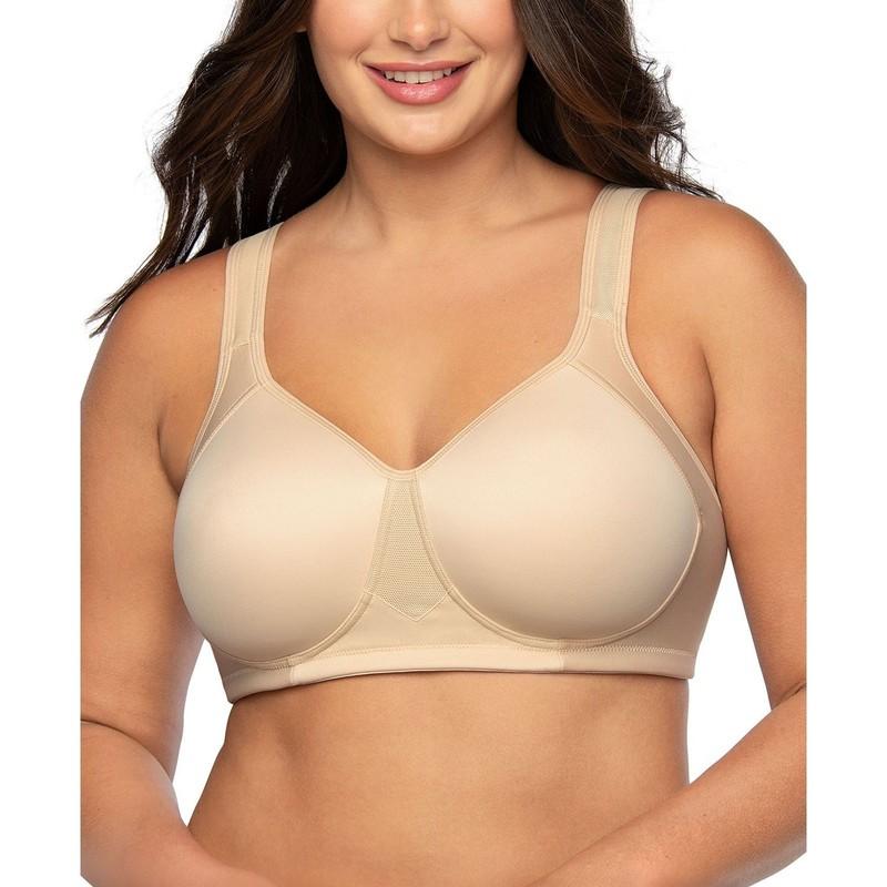 Vanity Fair Full-Figure Wireless Sports Bra 71500 Neutral Nude NWT Size 38C