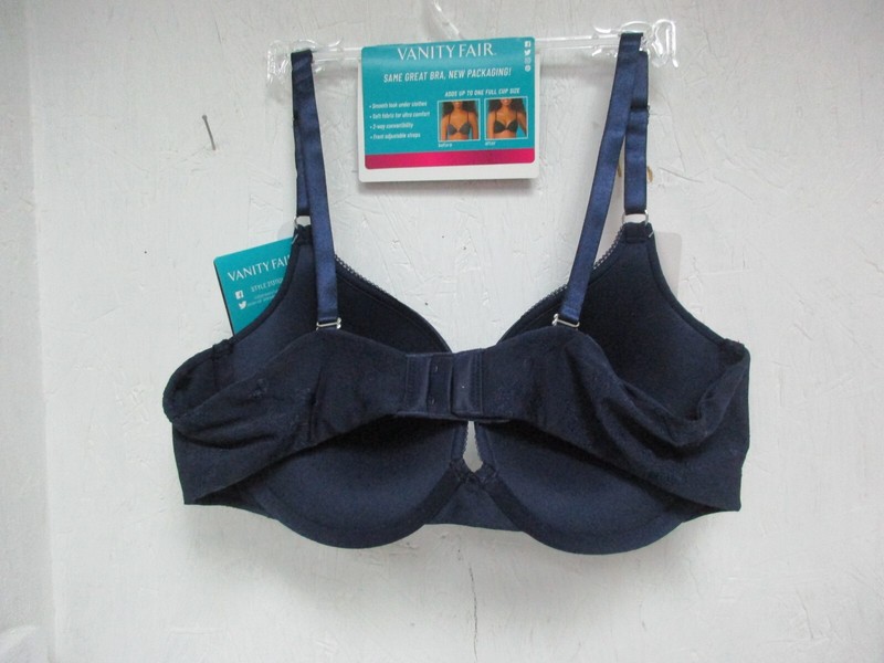 Vanity Fair Women's Bra 2131101 Ego Boost GhostNavy Size 36C New