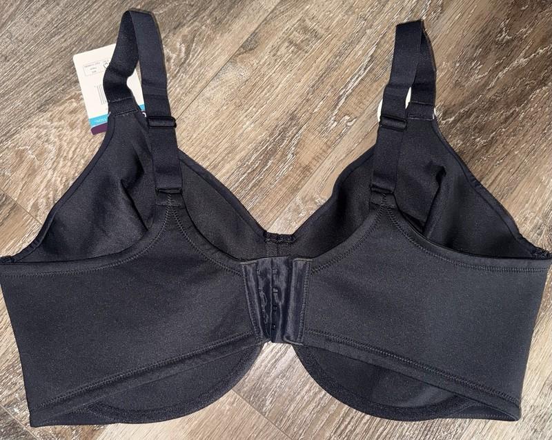 Vanity Fair ~ Women's Bra Radiant Minimizer Underwire Black ~ 44DD