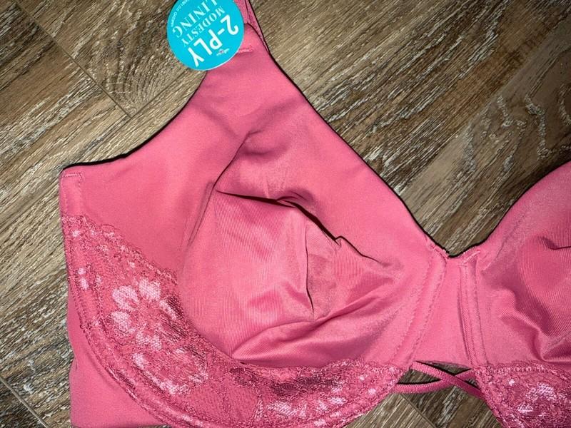 Vanity Fair ~ Women's Bra Radiant Smooth Under Clothes Underwire Mauve ~ 44DD