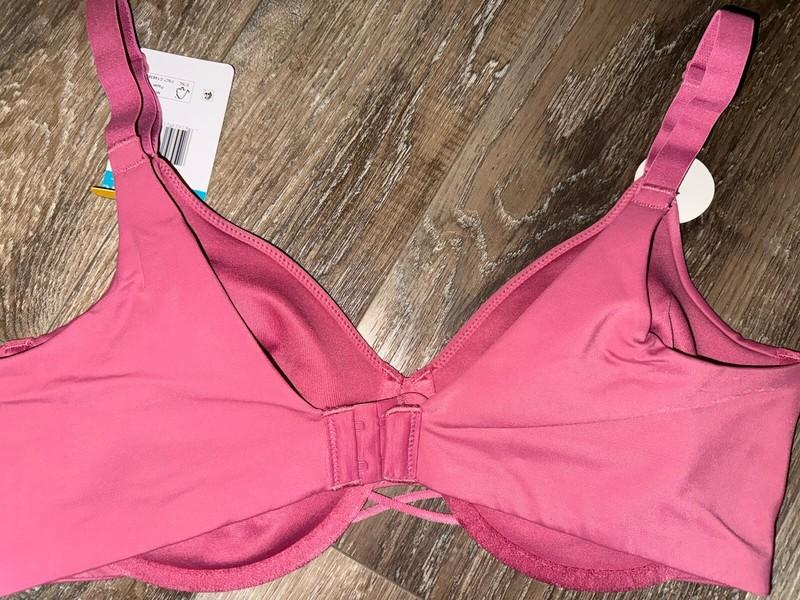 Vanity Fair ~ Women's Bra Radiant Smooth Under Clothes Underwire Mauve ~ 44DD