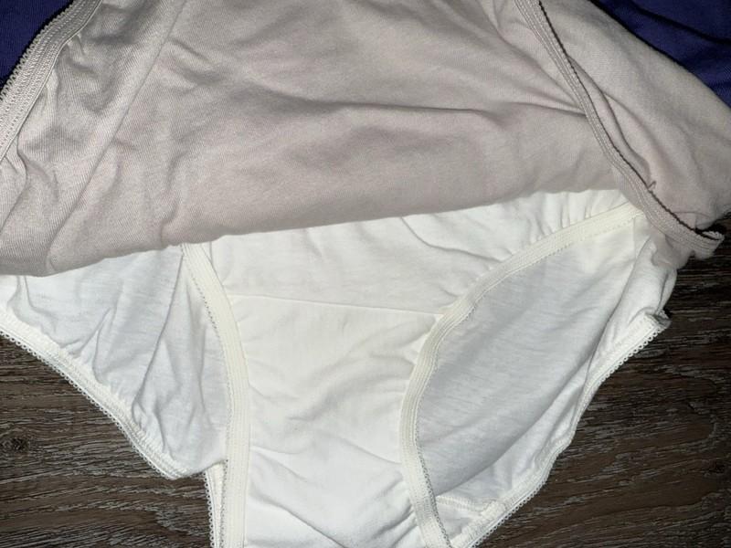 Vanity Fair ~ Womens Brief Underwear Panties 3-Pair 100% Cotton ~ L/7