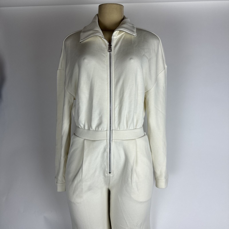 Varley Double Soft Jessie Jumpsuit Women’s Size Small White