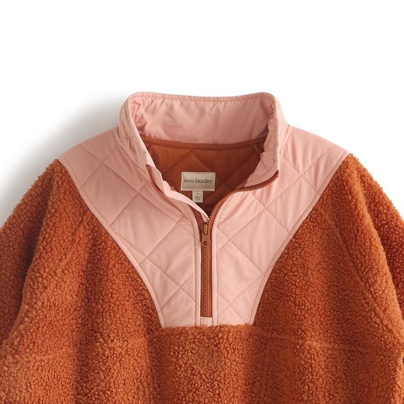 Vera Bradley Women's Outlet Teddy Fleece Pullover NWT