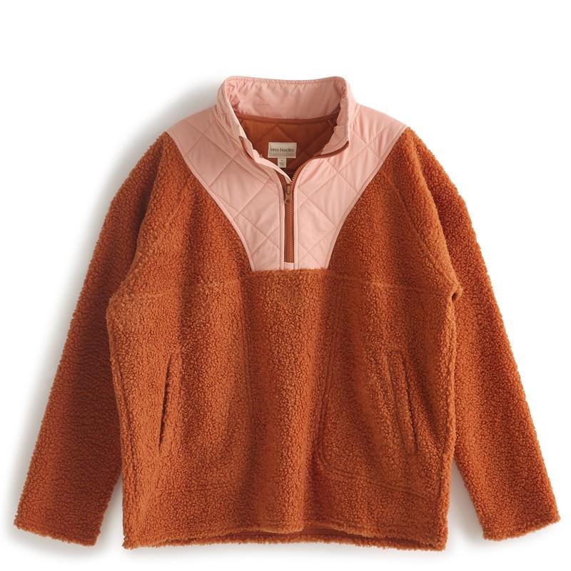 Vera Bradley Women's Outlet Teddy Fleece Pullover NWT