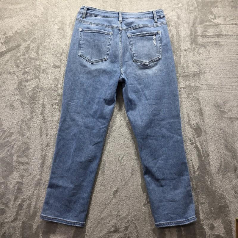 Vervet Jeans Womens Size 32 Light Wash High Rise Slim Straight T5883