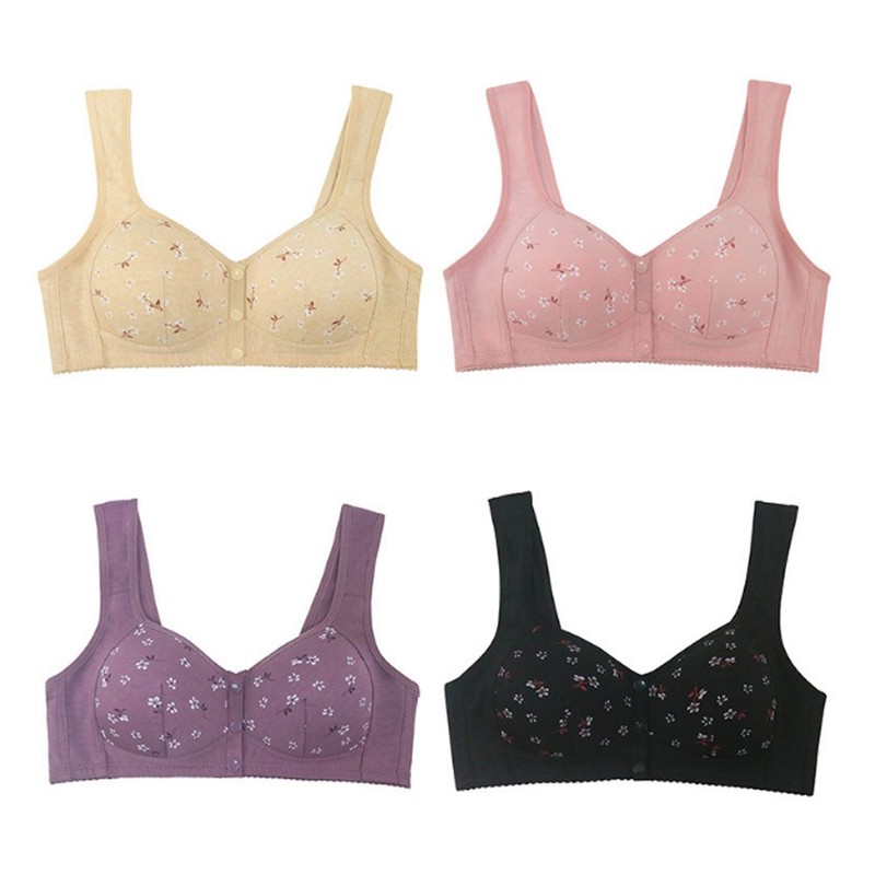 Vest Style Wide Strap Comfortable Thin Underwear Plus Size Wire Free Bras DIY á