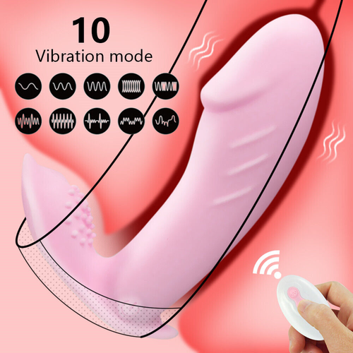 Vibrating Panties 10-Function Wireless Remote Control Rechargeable Underwear