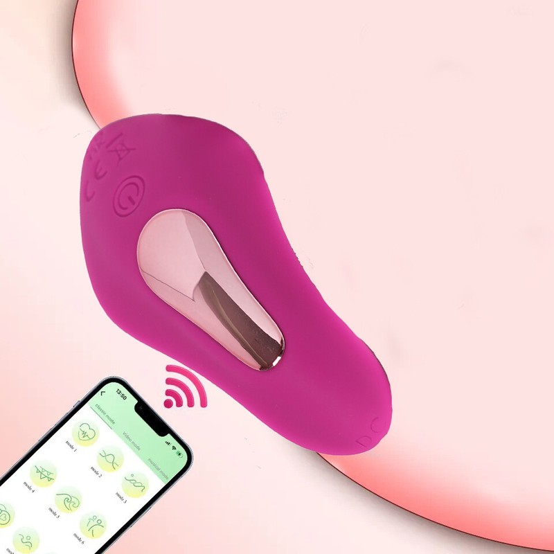 Vibrating Women Panties Massager Wireless APP Remote Control Waterproof Adults