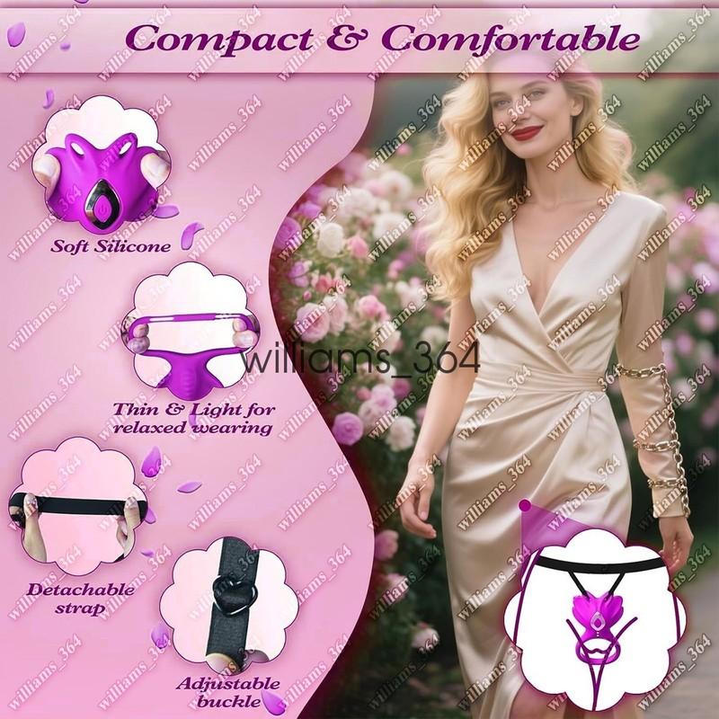 Vibrating Women Panties Massager Wireless APP Remote Control Waterproof