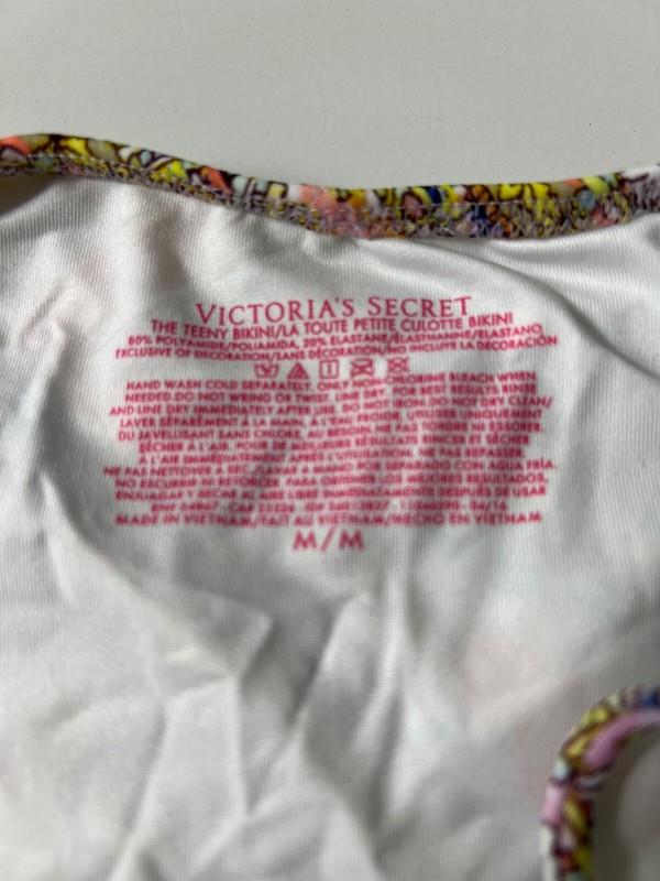 Victoria's Secret Bikini Bottom Paisley Tassels Sexy Size Medium Swim Beach